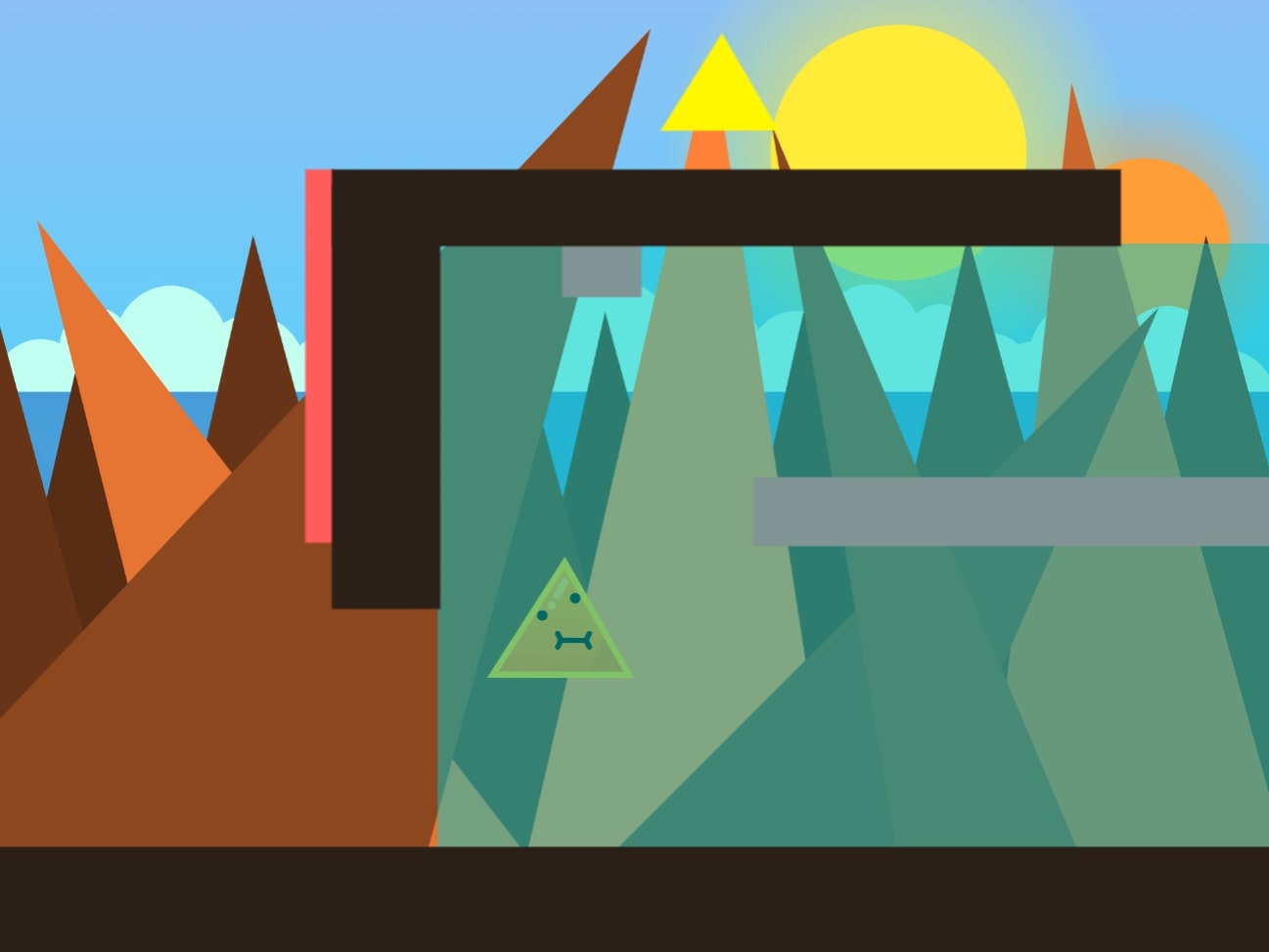 george swimming in water